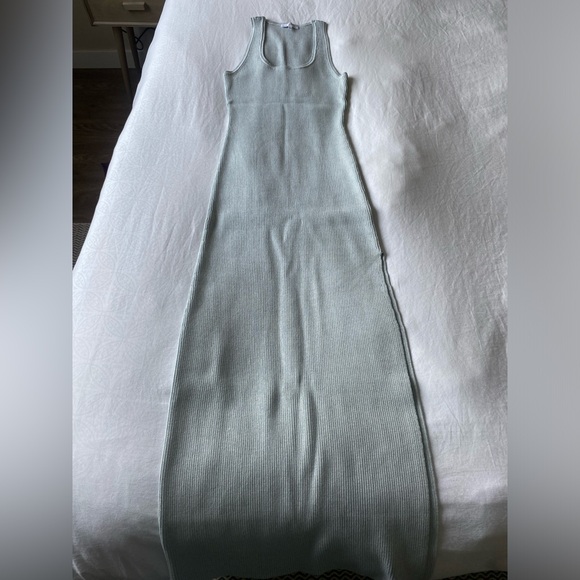 Kookai Cece Scoop Midi Dress in Icy Blue Size 8 - Picture 5 of 5